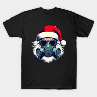 gas mask war santa T-Shirt